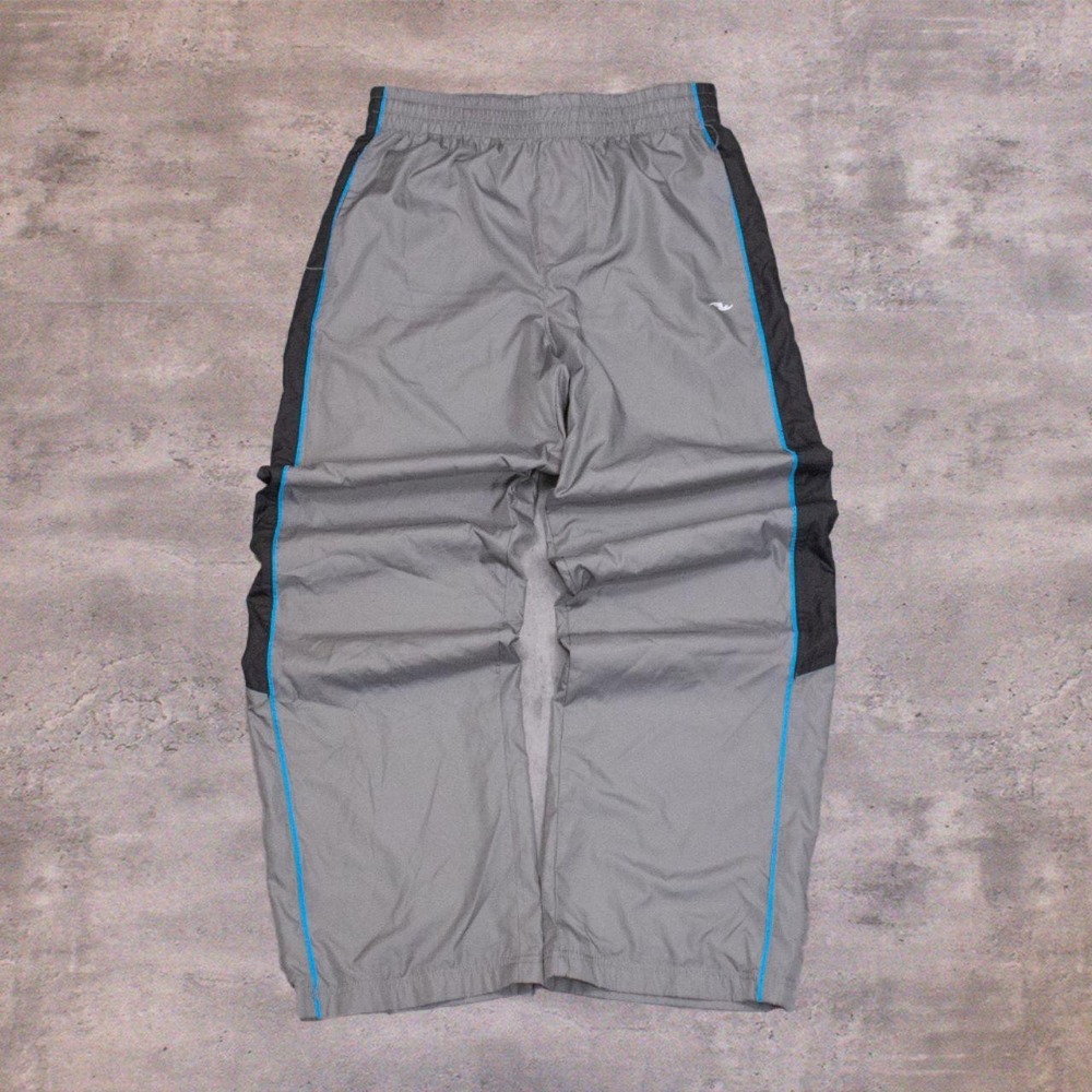 Athletic Work's Jogger Sporty Gym Athleisure  Stripped Baggy Legged Sweat Pant